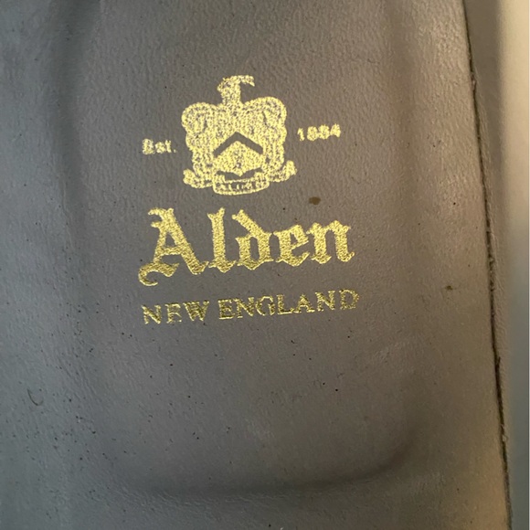 ALDEN BOOTMAKERS OF NEW ENGLAND FULL STRAP SLIP-ON 8.5 B (EXCELLENT CONDITION) - Picture 2 of 15